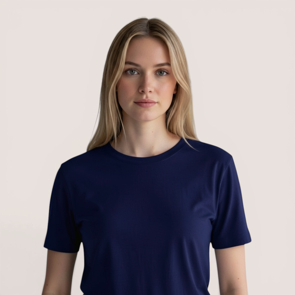 Klassisches Damenshirt – aus Modal Micro Holzfaserstoff – Bild 4