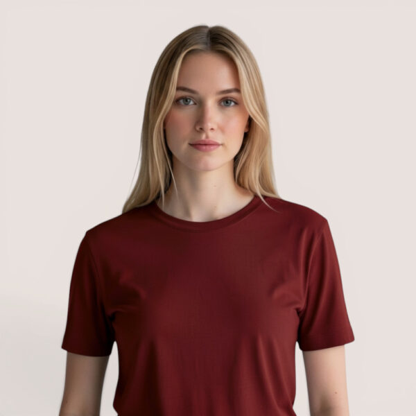 Klassisches Damenshirt – aus Modal Micro Holzfaserstoff