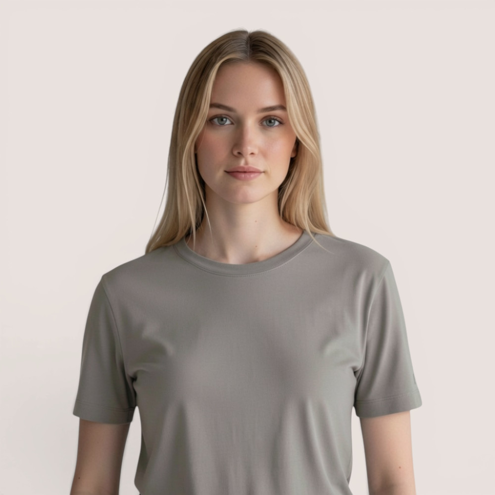 Klassisches Damenshirt – aus Modal Micro Holzfaserstoff – Bild 8
