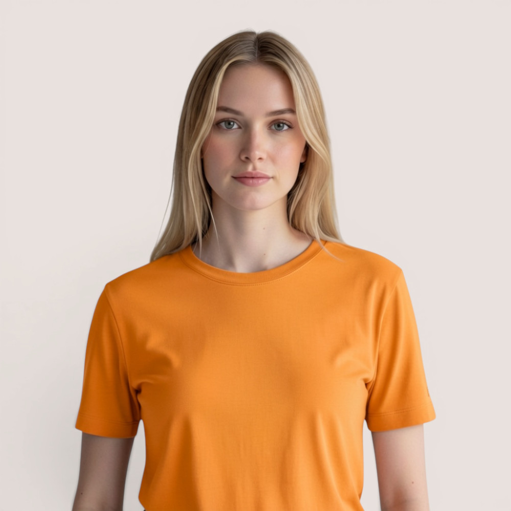 Klassisches Damenshirt – aus Modal Micro Holzfaserstoff – Bild 7