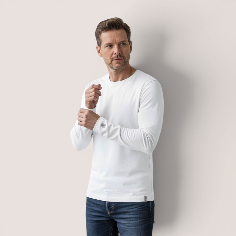 Herrenshirt classic – aus Modal Micro Holzfaserstoff – Bild 3