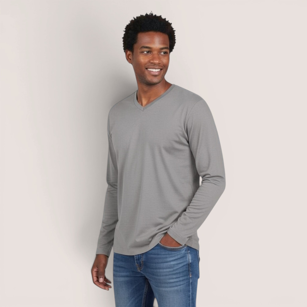 Herrenshirt classic – aus Modal Micro Holzfaserstoff