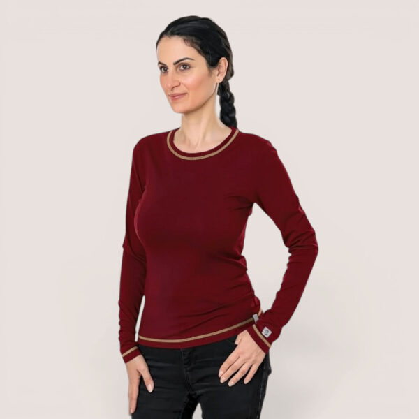Damenshirt Classic– aus Modal Micro Holzfaserstoff