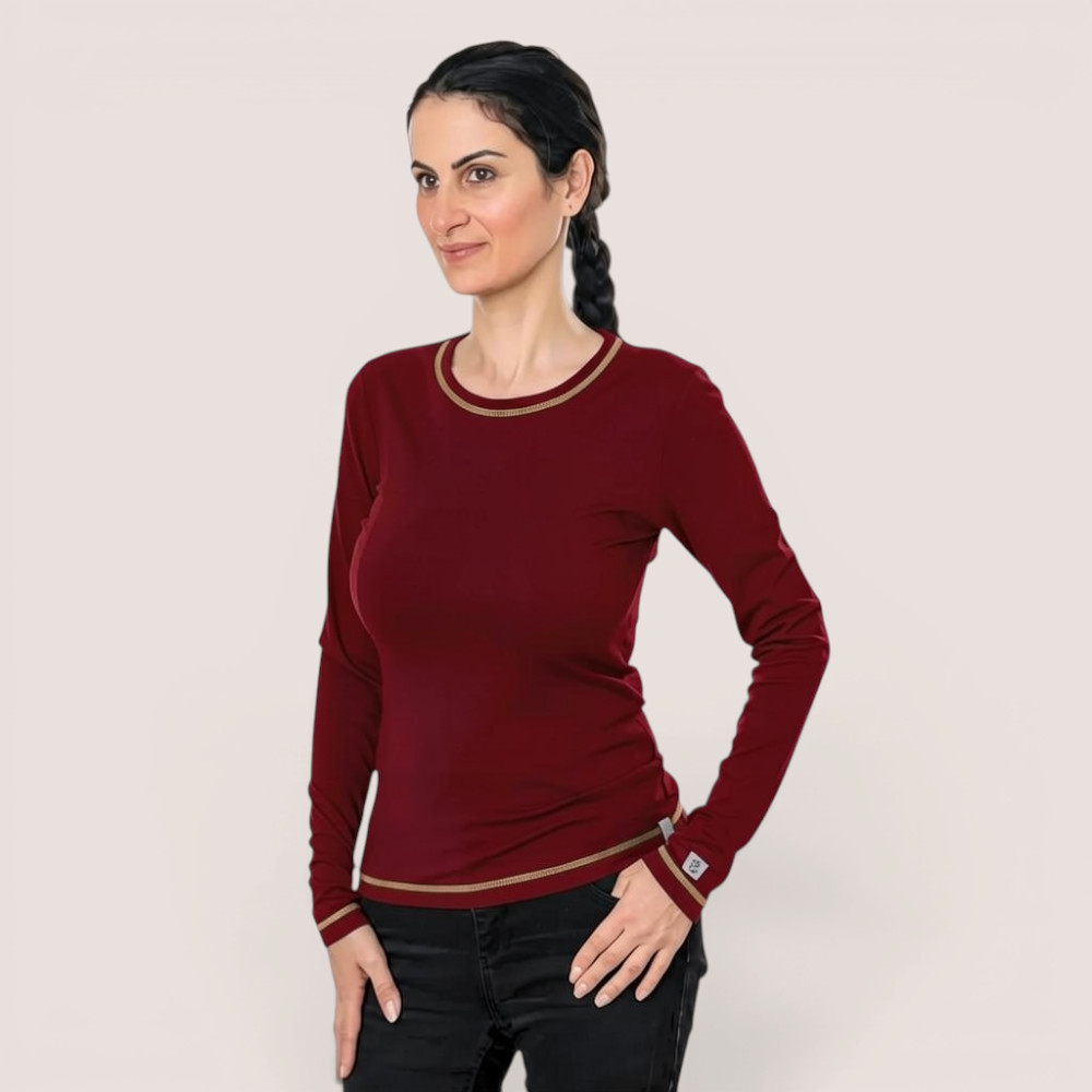 Damenshirt Classic– aus Modal Micro Holzfaserstoff