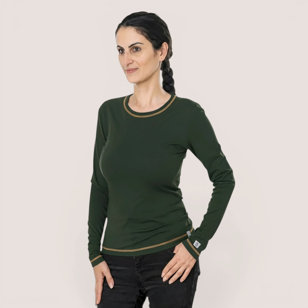 Damenshirt Classic– aus Modal Micro Holzfaserstoff