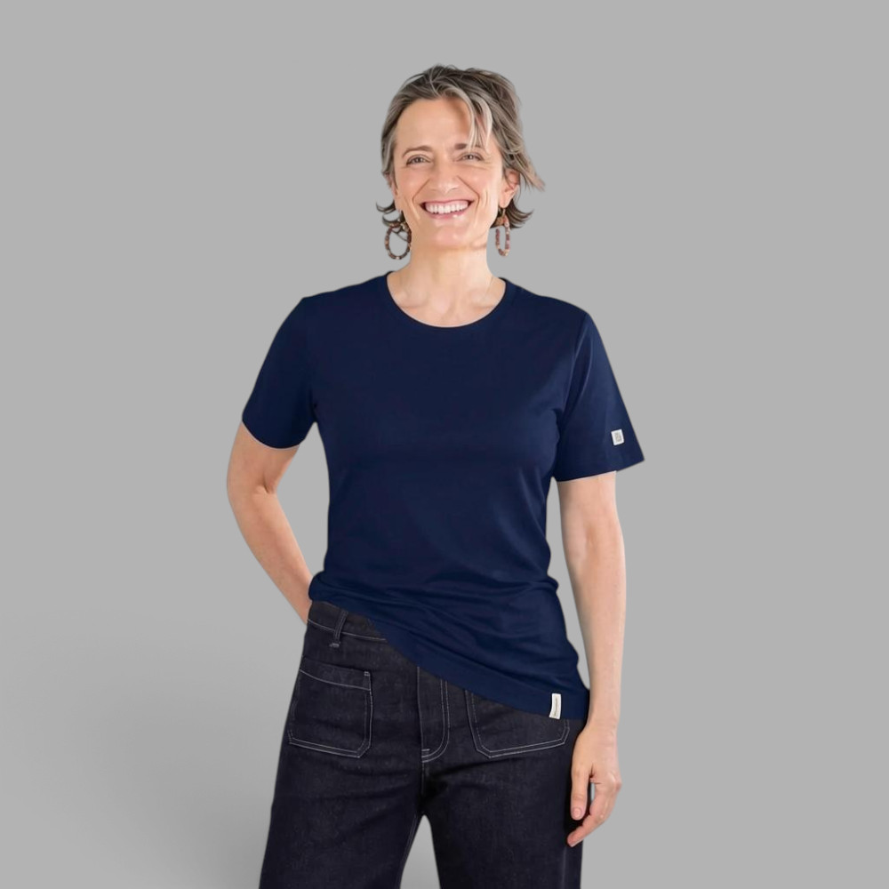 Klassisches Damenshirt – aus Modal Micro Holzfaserstoff