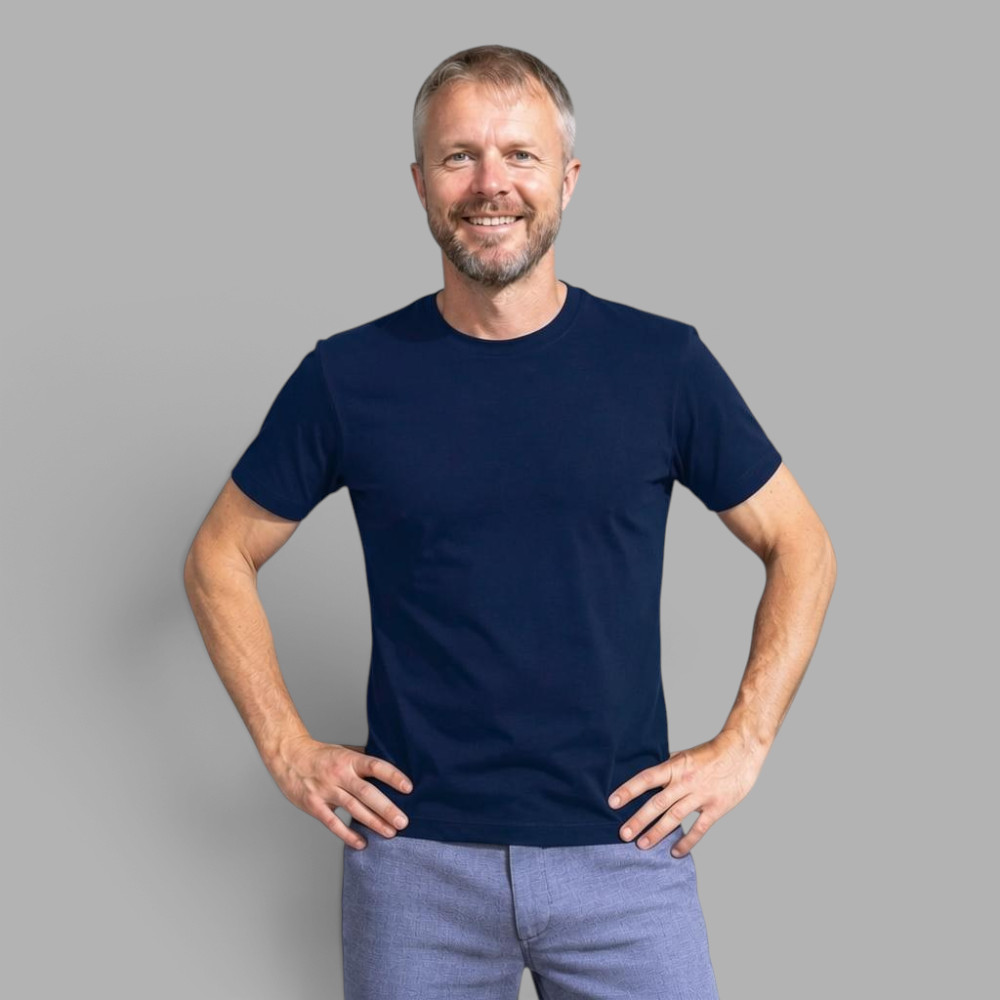Slim Fit Herrenshirt – aus Modal Micro Holzfaserstoff