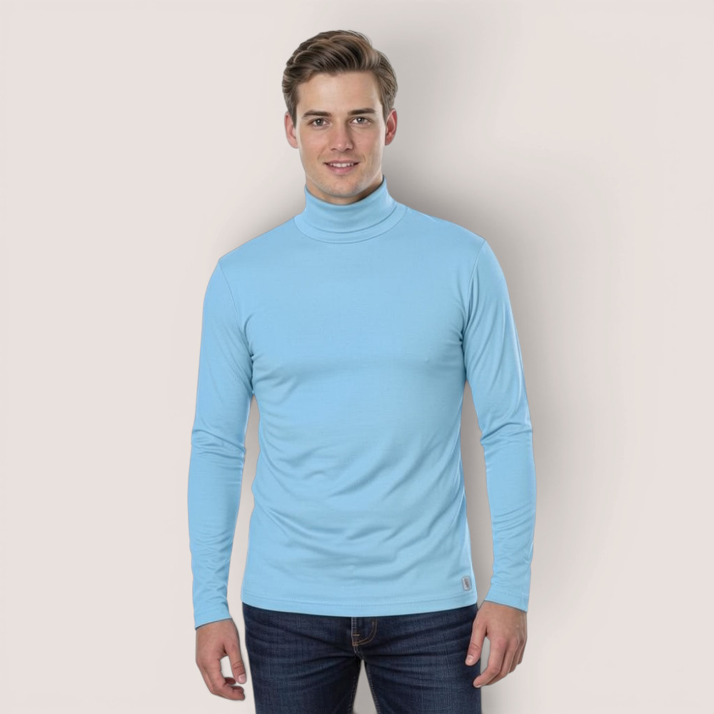 Herrenshirt Rollkragen – aus Modal Micro Holzfaserstoff – Bild 7
