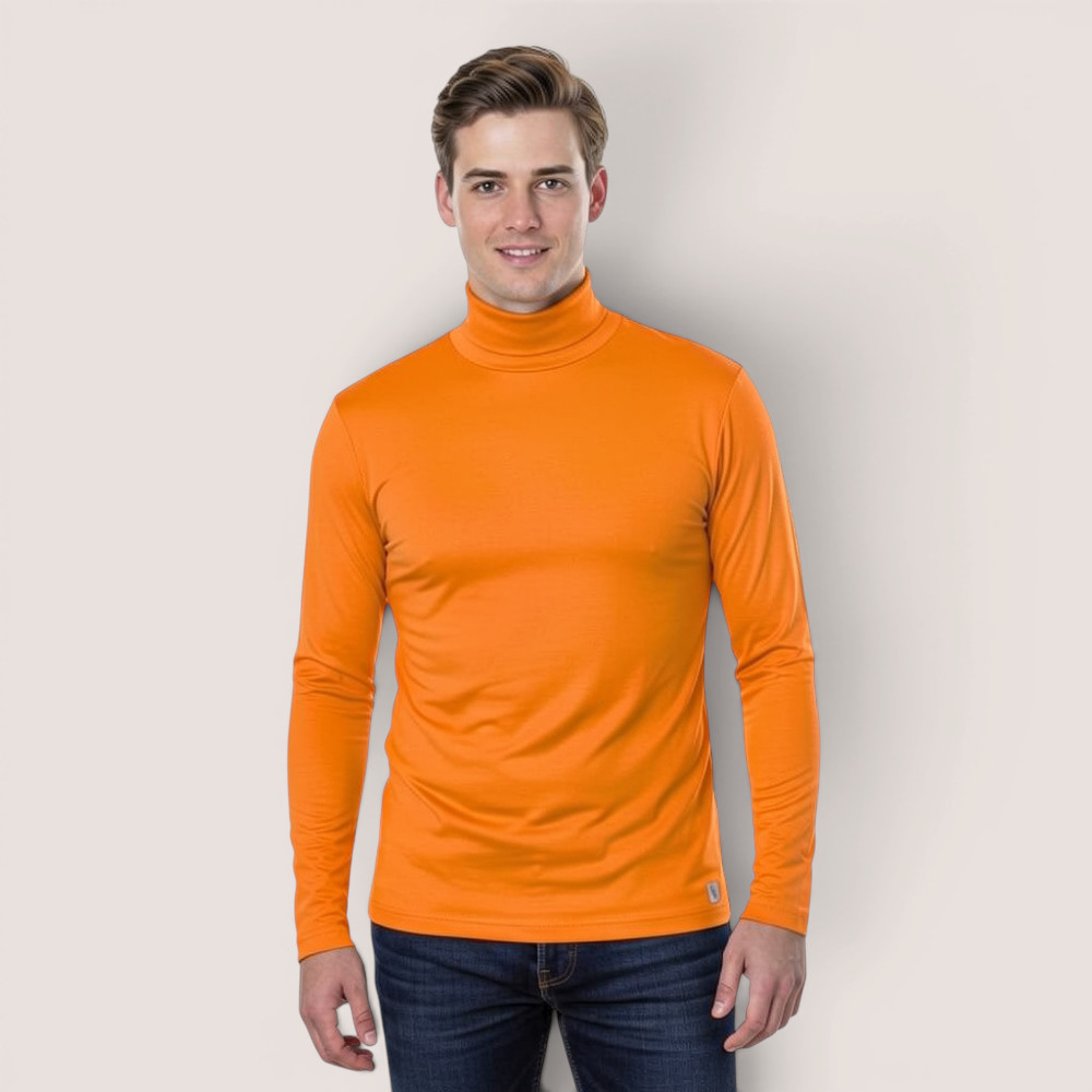 Herrenshirt Rollkragen – aus Modal Micro Holzfaserstoff – Bild 6