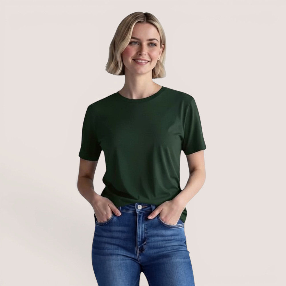 Slim Fit Damenshirt – aus Modal Micro Holzfaserstoff