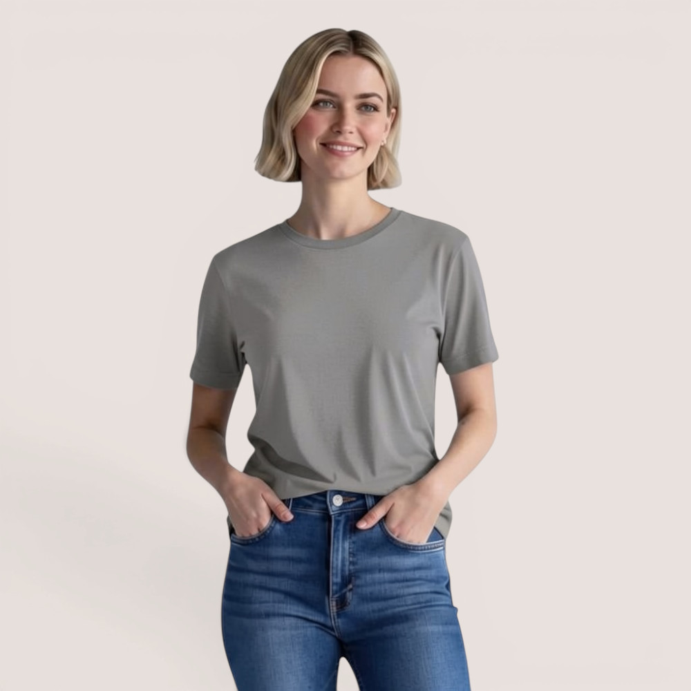 Slim Fit Damenshirt – aus Modal Micro Holzfaserstoff