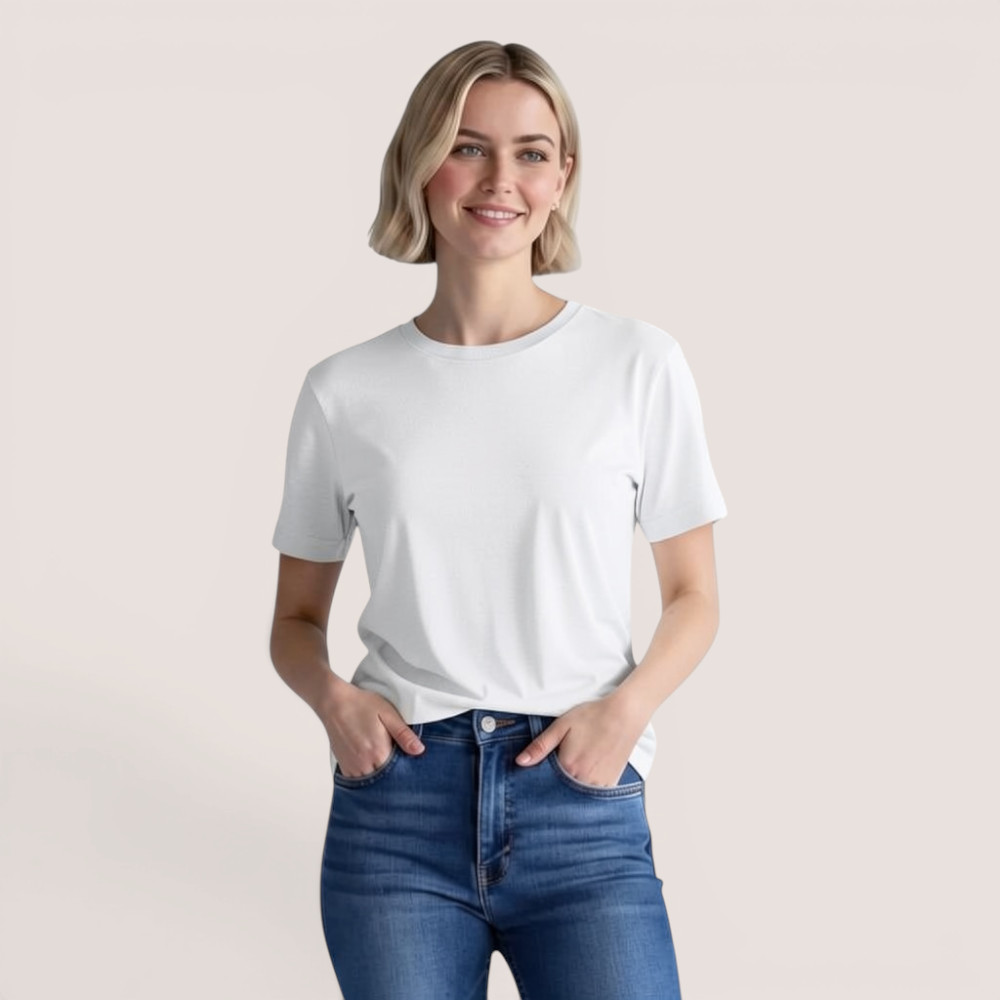 Slim Fit Damenshirt – aus Modal Micro Holzfaserstoff