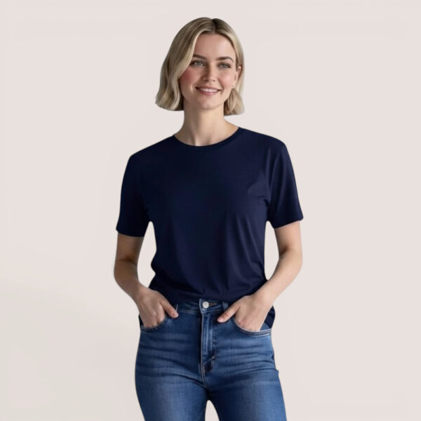 Slim Fit Damenshirt – aus Modal Micro Holzfaserstoff
