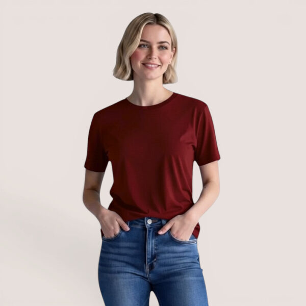 Slim Fit Damenshirt – aus Modal Micro Holzfaserstoff