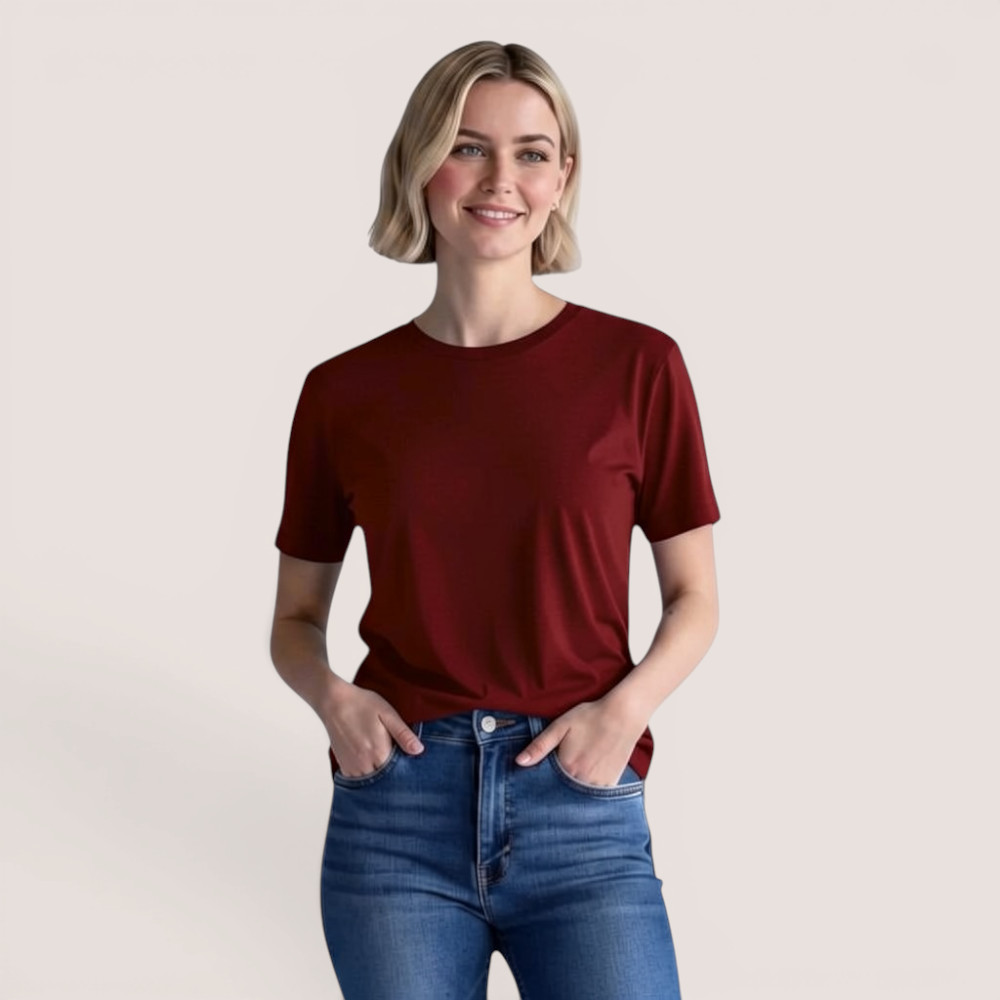 Slim Fit Damenshirt – aus Modal Micro Holzfaserstoff
