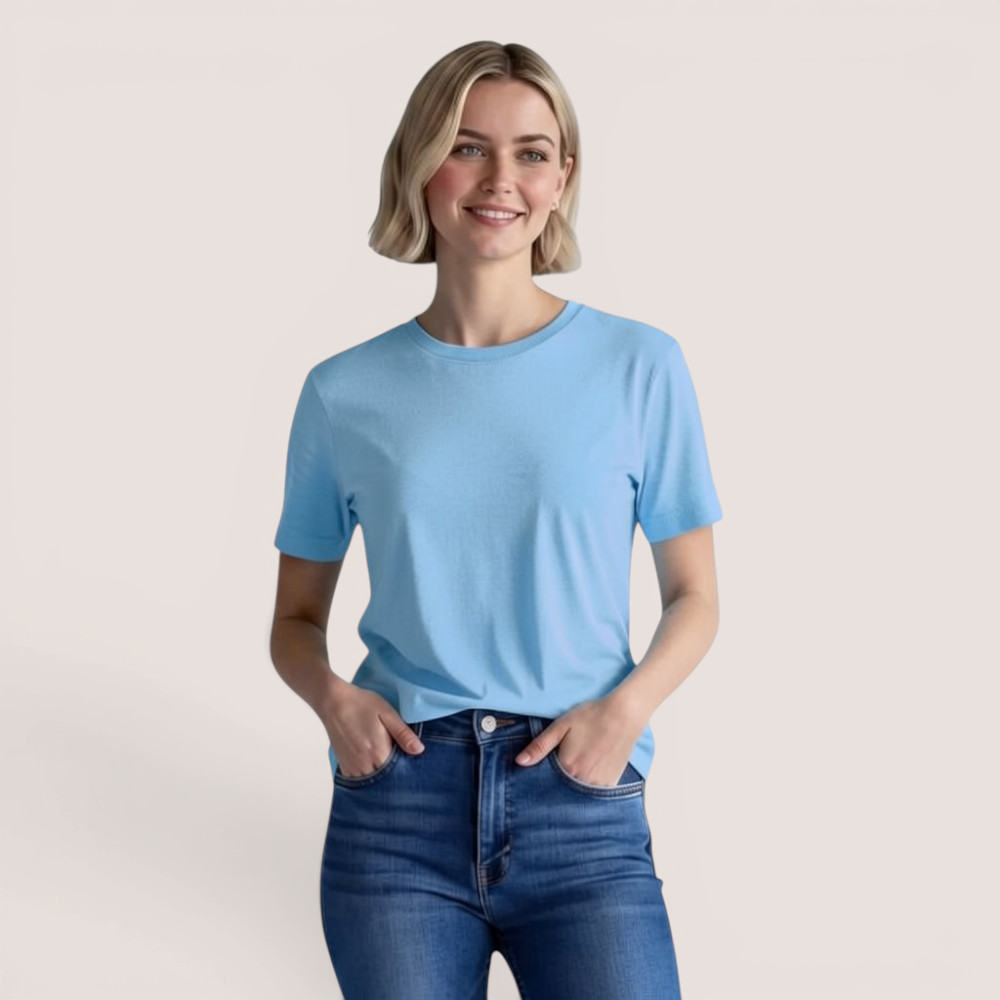 Slim Fit Damenshirt – aus Modal Micro Holzfaserstoff