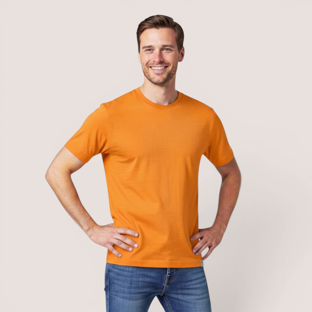 Klassisches Herrenshirt – aus Modal Micro Holzfaserstoff