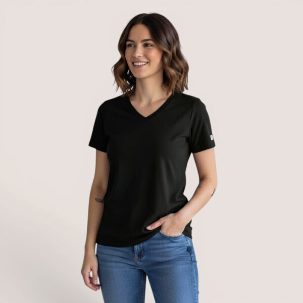Klassisches Damenshirt – aus Modal Micro Holzfaserstoff