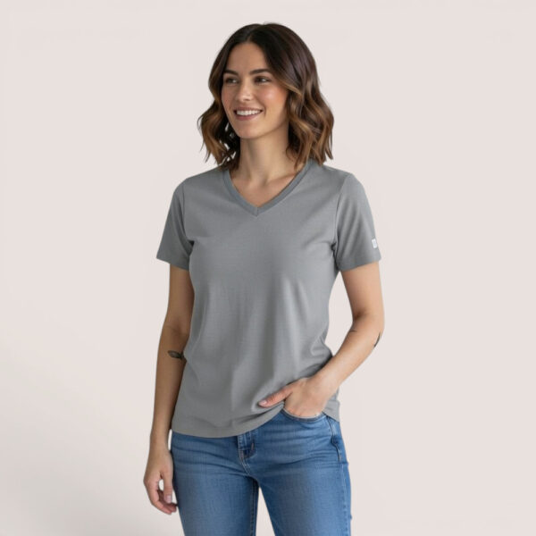 Klassisches Damenshirt – aus Modal Micro Holzfaserstoff