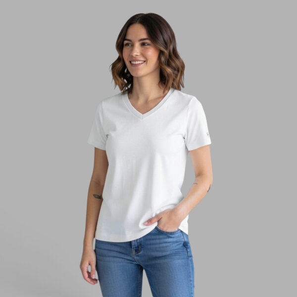 Klassisches Damenshirt – aus Modal Micro Holzfaserstoff